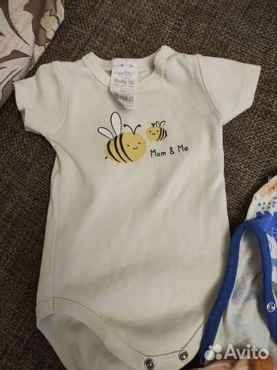 Вещи для новорожденных пакетом, слипы