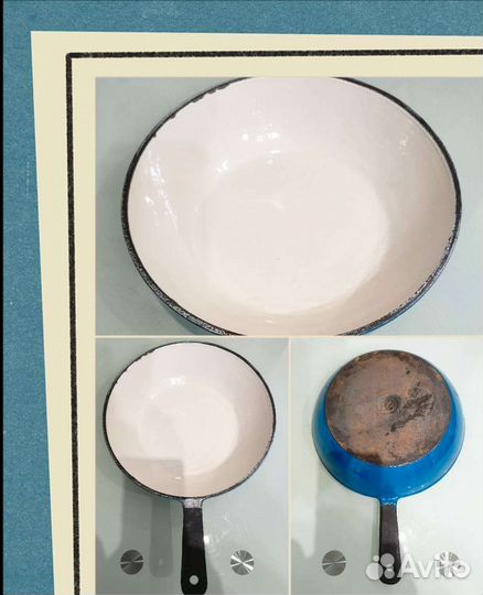 Чугунная сковорода. Таз Китай времён СССР