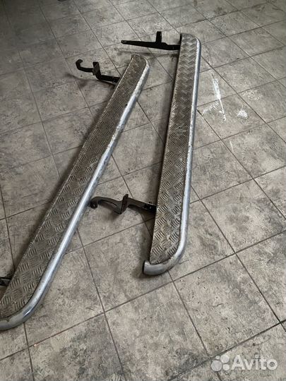 Пороги на hyundai Ix55