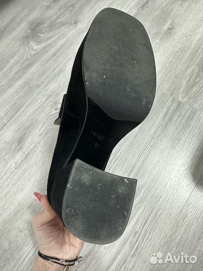 Новые туфли натуральная замша