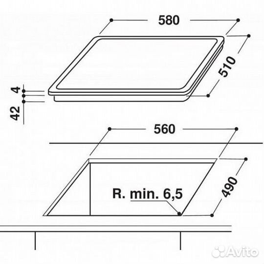 Электрическая поверхность whirlpool akt 8090/ne