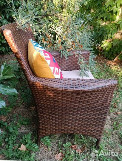 Кресло из ротанга Кипр XL