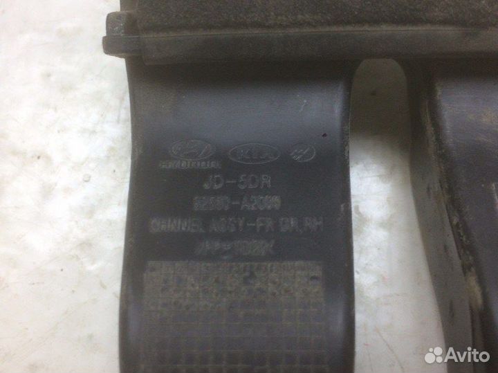 Направляющая стекла передняя правая Kia Ceed JD