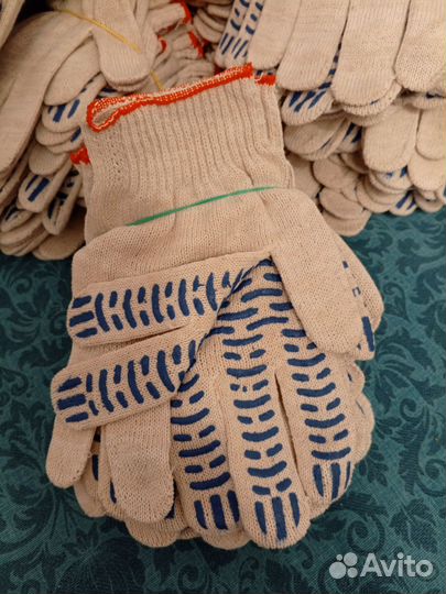 Перчатки рабочие х/б 10 пар