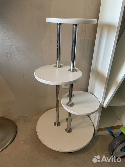 Подставка для цветов напольная деревянная