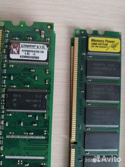 Оперативная память DDR и DDR2