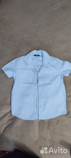 Рубашка новая на мальчика 116-122