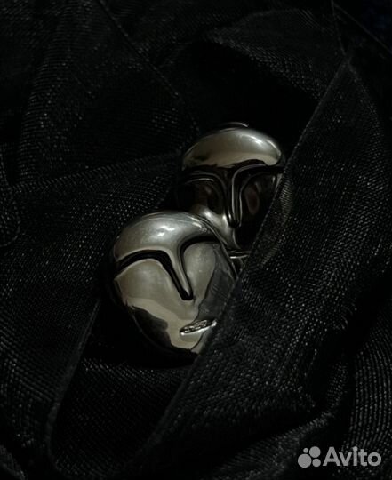 Серьги серебро