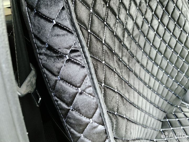 Накидки на сидения из алькантары