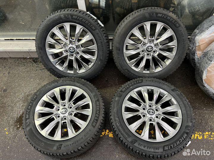 Колеса зимние r20 toyota LC300 +Michelin