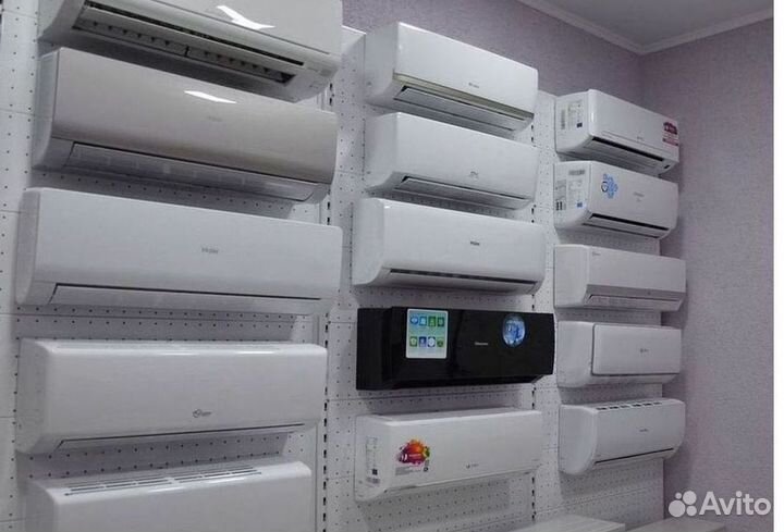 Сплит система с установкой