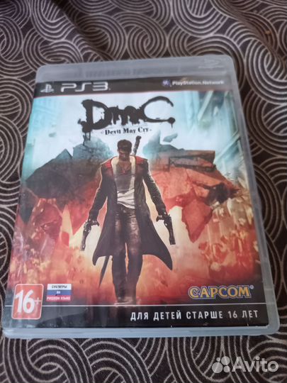 DMC Devil May Cry Игра пс 3