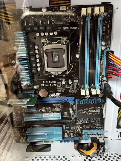 Материнская плата asus P8H77-V