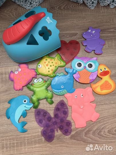 Наклейки для купания ребенка