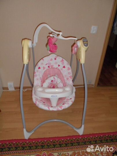 Качалка для новорожденных элетрическая grago