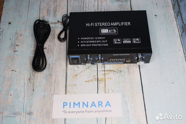 Hi-Fi стерео усилитель звука AK35, Вт