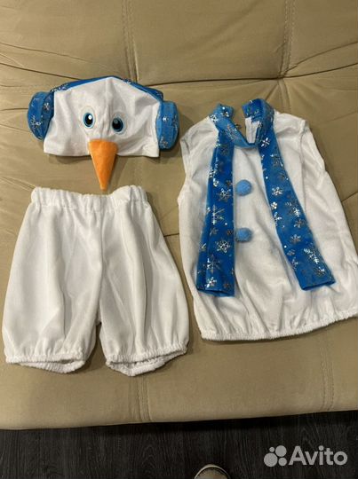 Новогодний костюм Снеговика