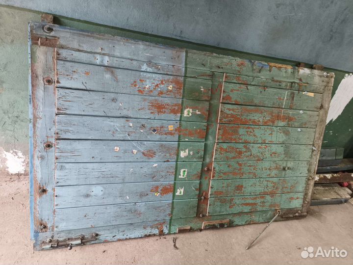 Ворота для гаража бу