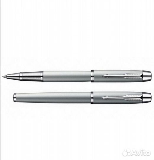Ручка-роллер Parker IM T221, Metal Silver CT
