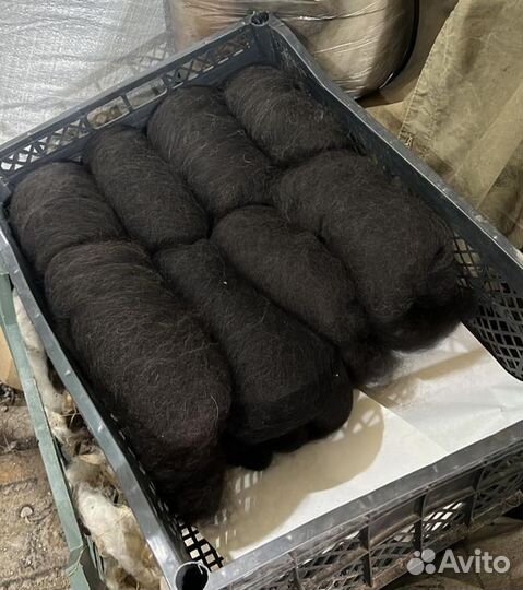 Шерсть для прядения