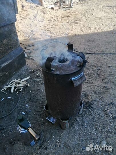 Печь щепочница