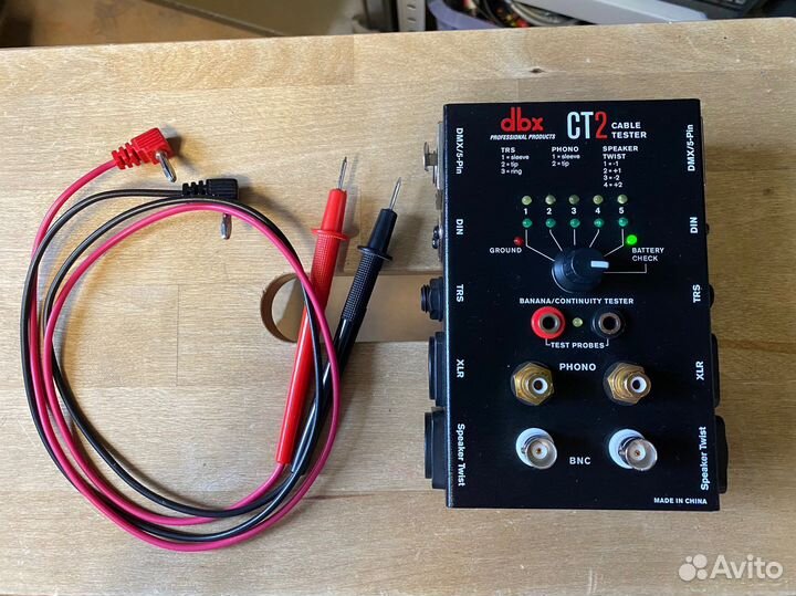 Тестер для кабелей DBX CT2