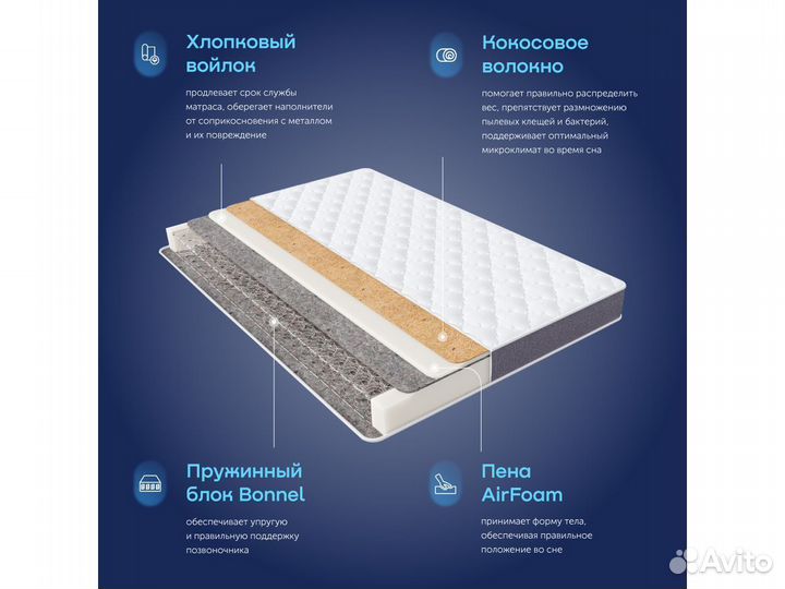 Матрас ортопедический