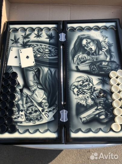 Нарды ручной работы