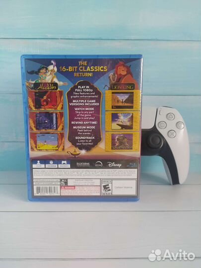 Диск PS4 Disney Classic games (новый)