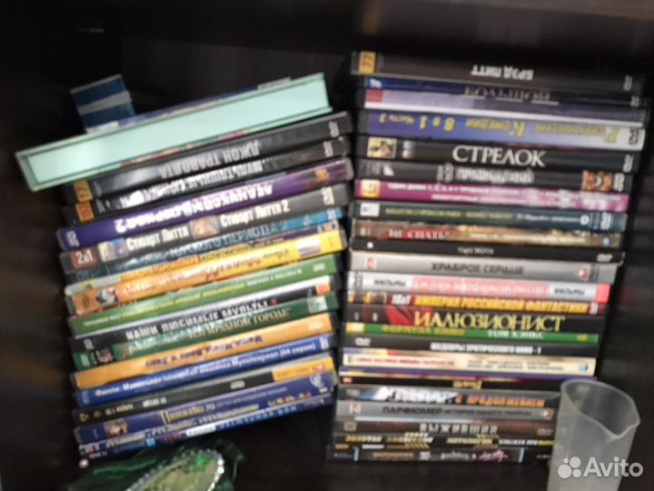 DVD диски, компакт CD диски, кассеты аудио