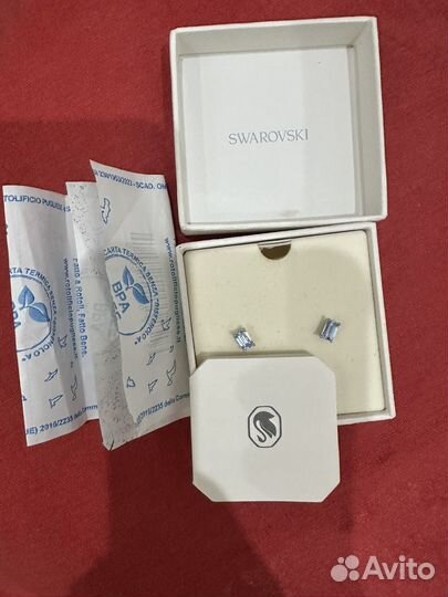 Swarovski сережки