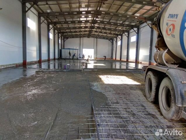 Промышленный Бетонный пол в Москве | Услуги | Авито