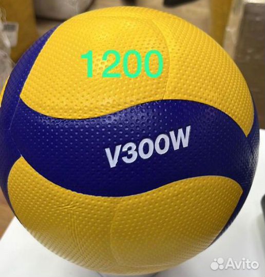 Волейбольный мяч mikasa, molten