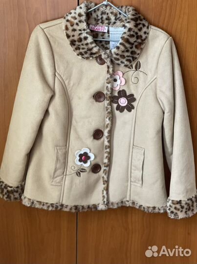 Куртка дубленка на девочку