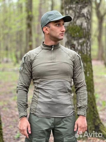 Костюм тактический с наколенниками,олива