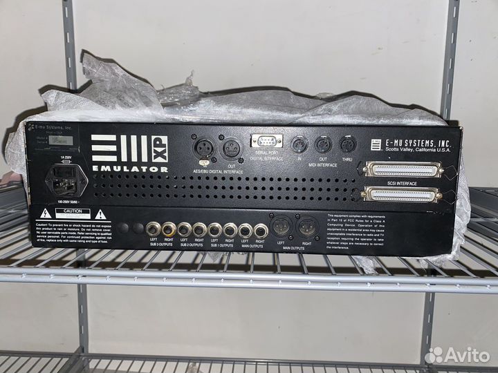 Сэмплер Emu Emulator III XP