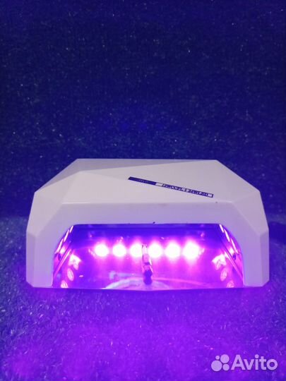 Гибридная лампа для маникюра 36W