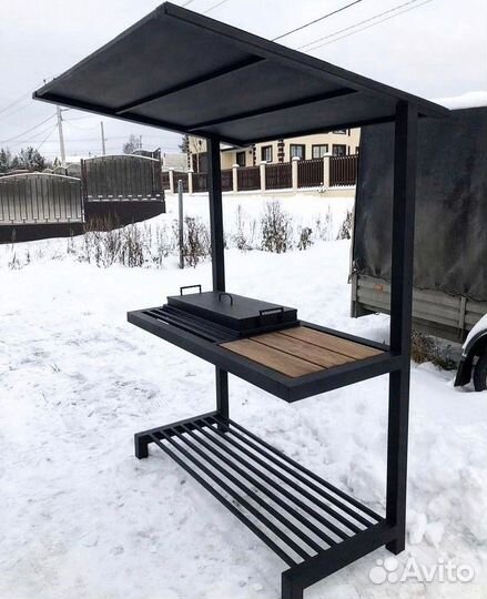 Мангал от производителя / Мангал с навесом