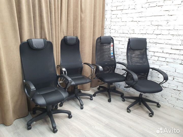 Кресла компьютерные высокая спинка