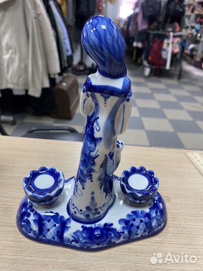 Фарфоровые статуэтки СССР гжель
