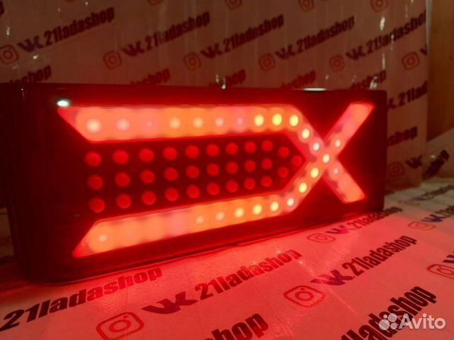 Задние диодные фонари самара