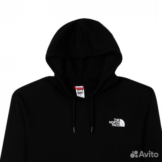 Мужская толстовка худи черная The North Face