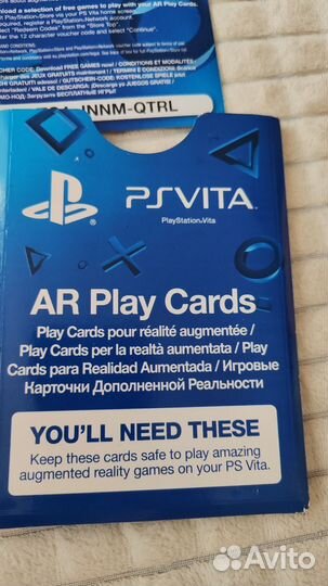 AR Play Cards Sony PSVita