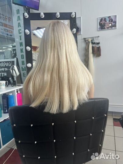 Биопротеиновые волосы + наращивание