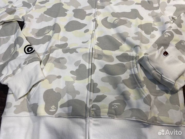 Зип худи Bape shark