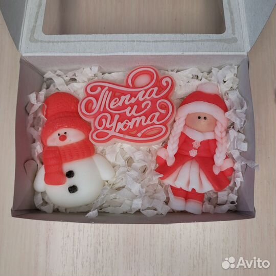 Дед Мороз, Снегурочка, Снеговик. Подарочный набор