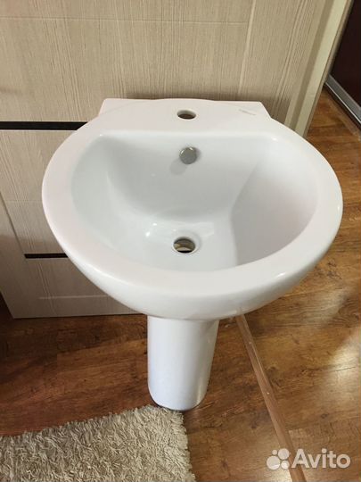 Сантехника раковина+пьедистал