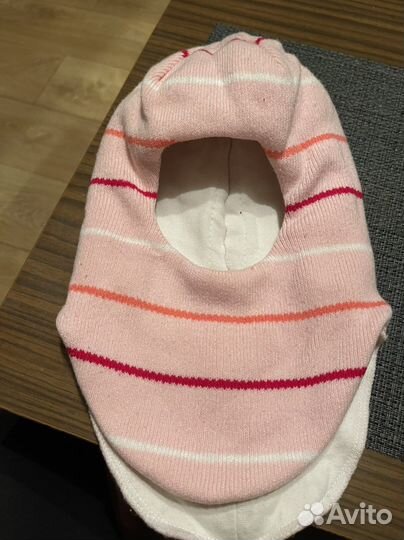 Шапка -шлем котик осень-зима