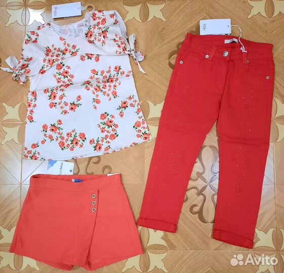 Р.122см.Новая брендовая одежда на девочку