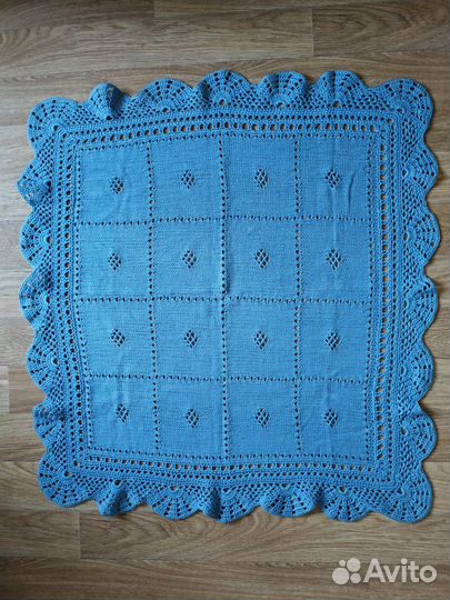 Плед детский, конверт. Новый + игрушка Чебурашка